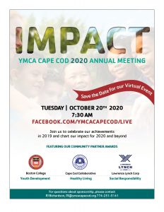 YMCA CAPE COD 2020 Annual Meeting @ www.facebook.com/ymcacapecod/live